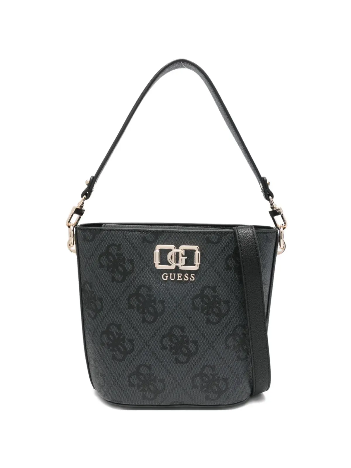 GUESS USA モノグラム バケットバッグ - 画像1
