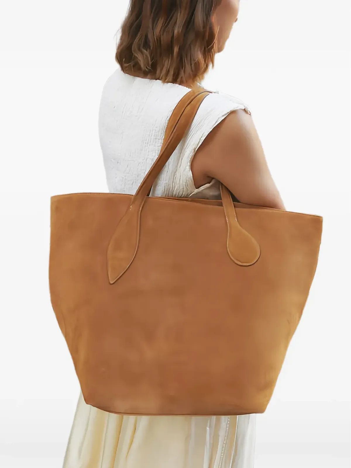 Liffner スプラウト スエード トートバッグ - Brown - 画像2