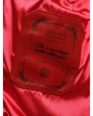 Giuliano Galiano クロコダイルエフェクトのツーウェイジップジャケット - サムネイル3