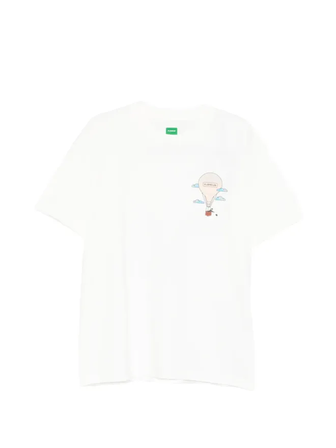 FLANEUR FLÂNEUR Aéronautique グラフィックプリントTシャツの商品画像