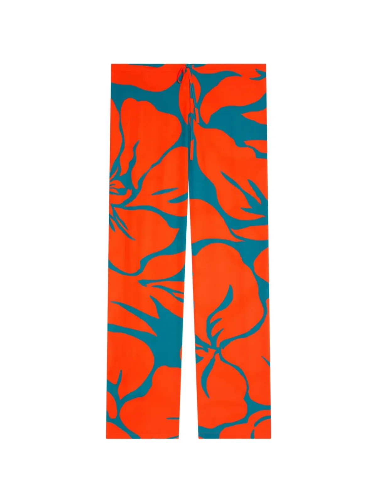 DRIES VAN NOTEN 花柄プリントパンツ - 画像1