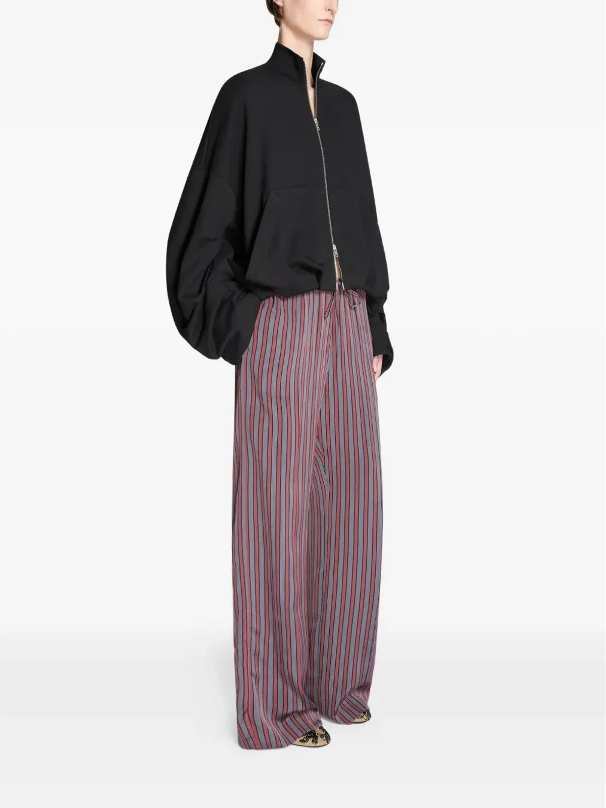 DRIES VAN NOTEN ドレープ ジャケット - 画像2
