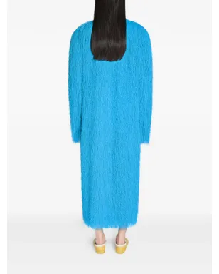 DRIES VAN NOTEN フリンジ付きVネックコート - サムネイル4