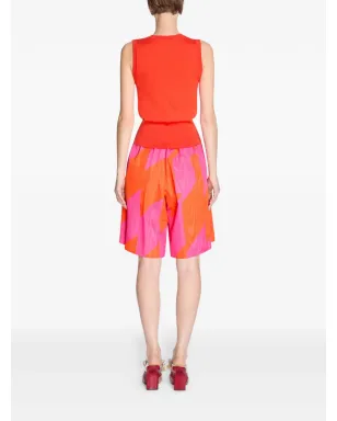 DRIES VAN NOTEN プリントショーツ - オレンジ - サムネイル4