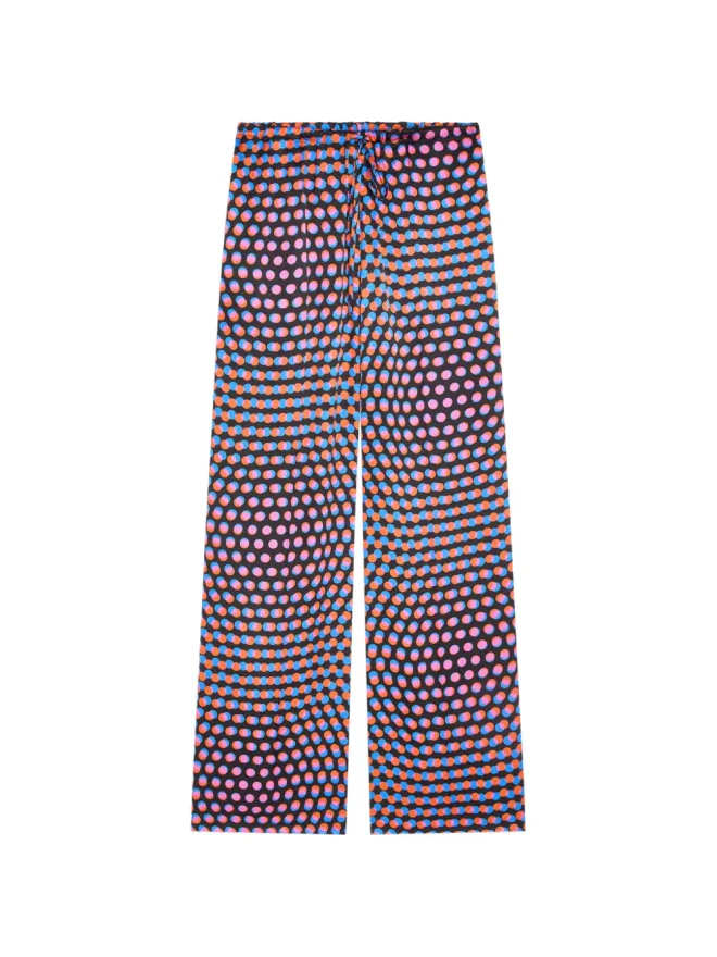Dries Van Noten DRIES VAN NOTEN ドット柄シルクパンツの商品画像