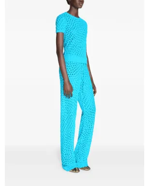 DRIES VAN NOTEN ドローストリング ジャージー トラウザー - サムネイル3