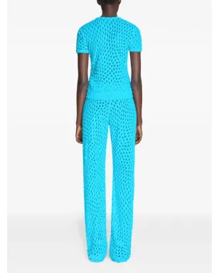DRIES VAN NOTEN ドローストリング ジャージー トラウザー - サムネイル4