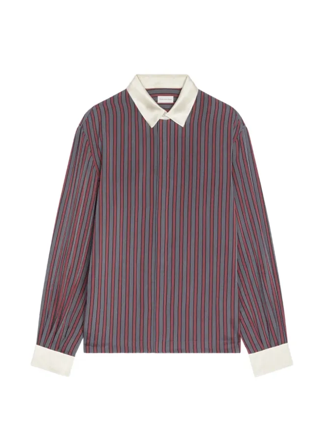 Dries Van Noten DRIES VAN NOTEN コントラストストライプシャツの商品画像