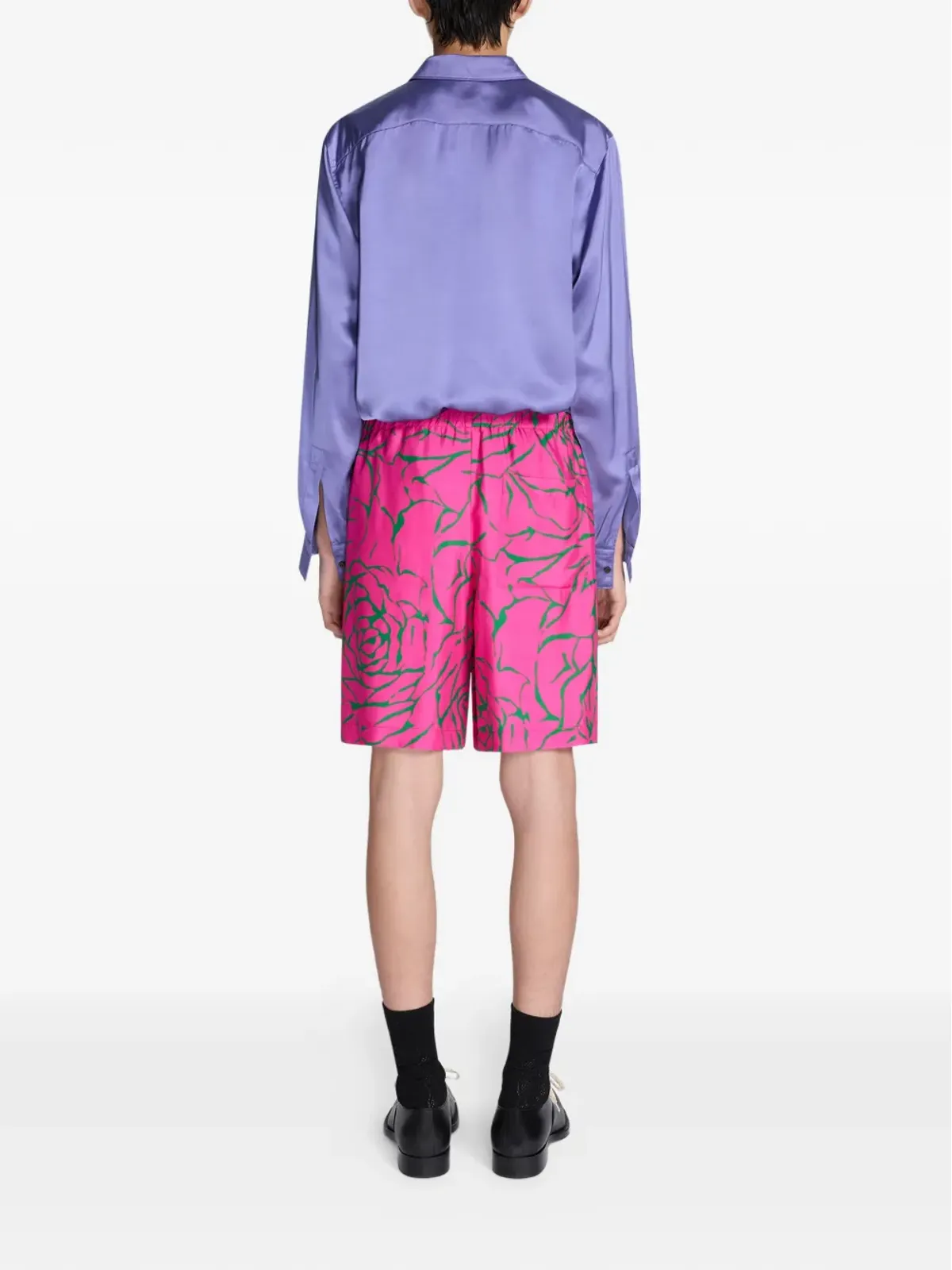 DRIES VAN NOTEN ジップアップシャツ - 画像4