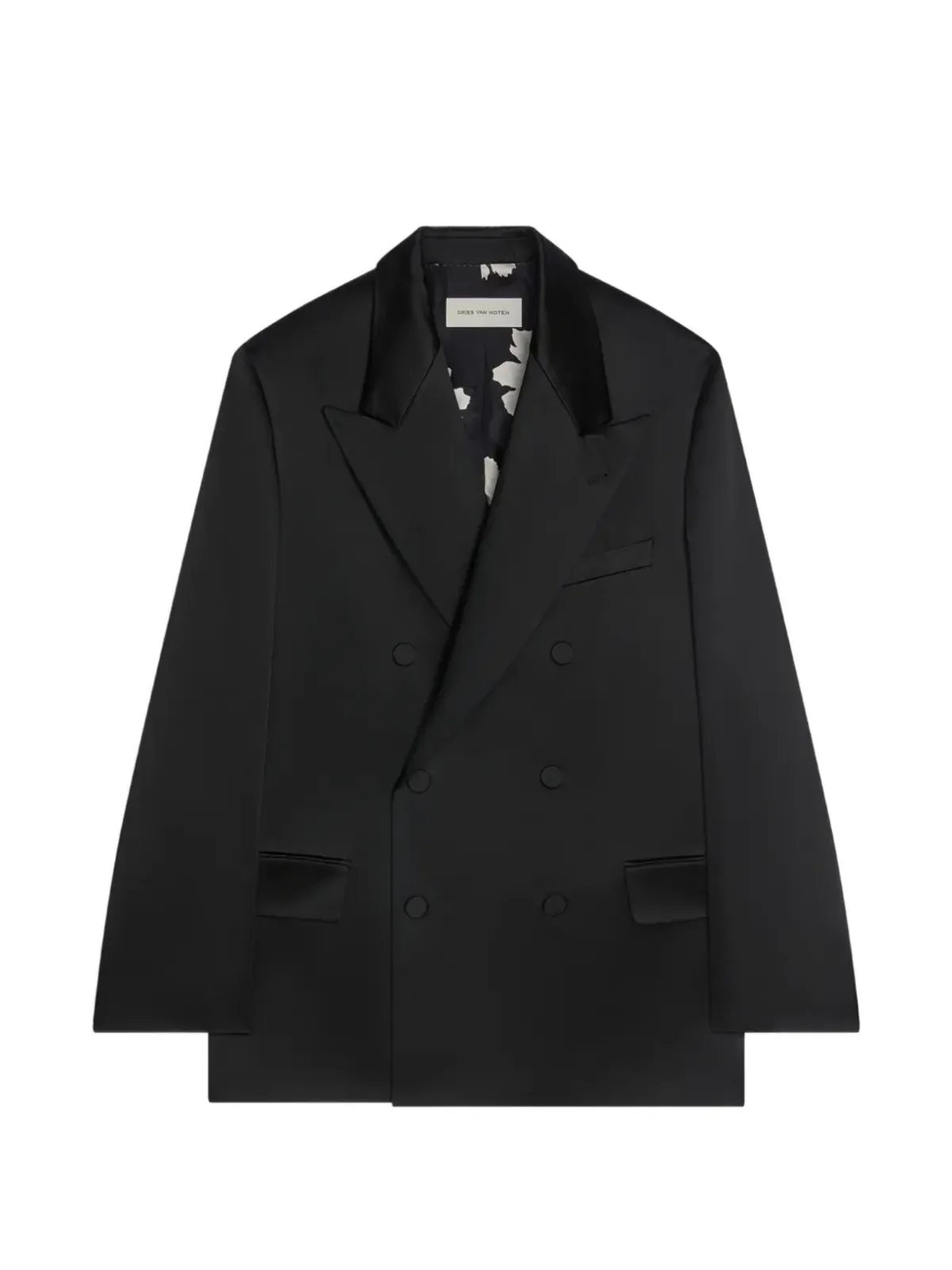 DRIES VAN NOTEN オーバーサイズ ダブルブレスト ブレザー - 画像1