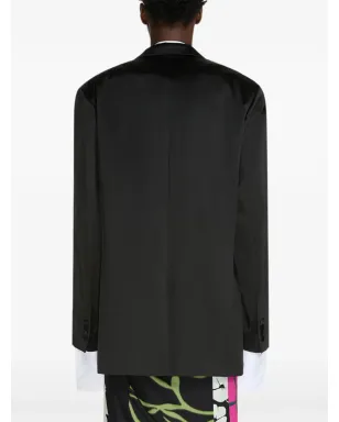 DRIES VAN NOTEN オーバーサイズ ダブルブレスト ブレザー - サムネイル4