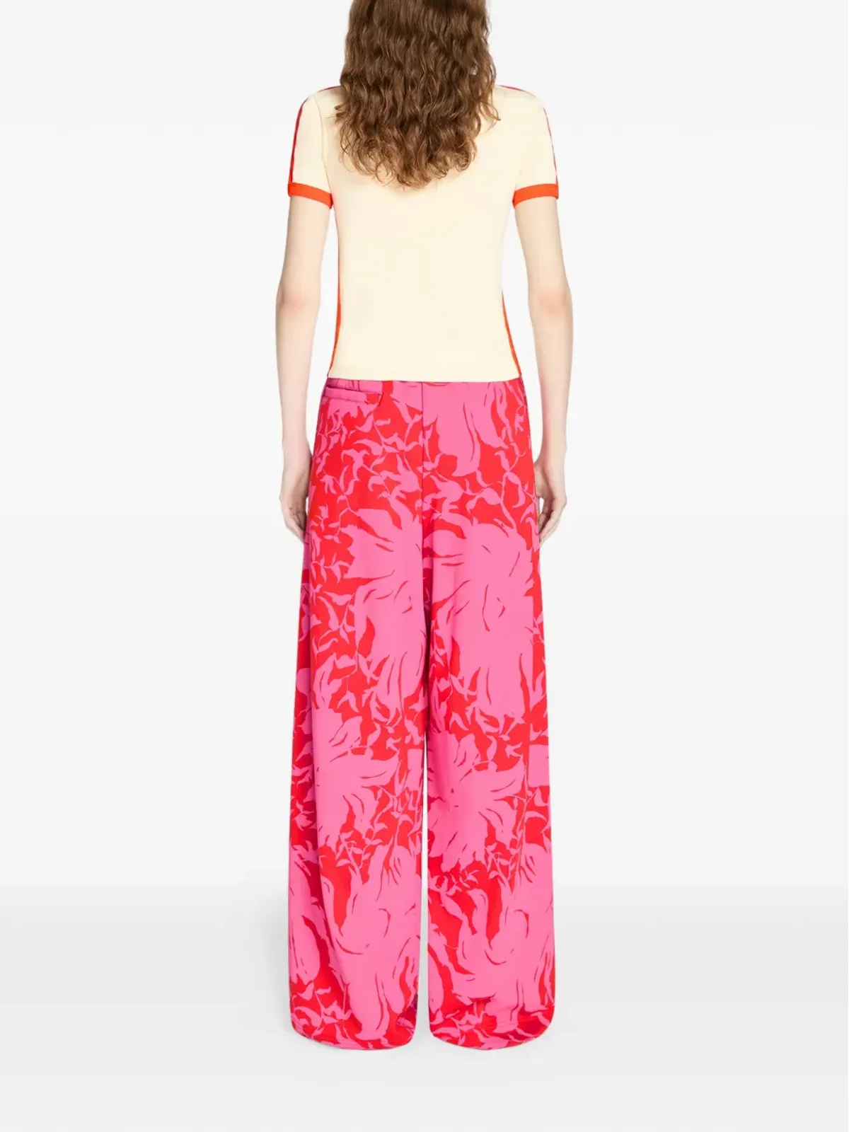 DRIES VAN NOTEN 花柄ロングパンツ - 画像4