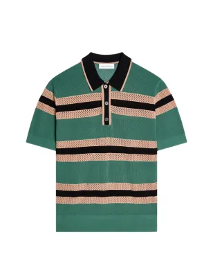DRIES VAN NOTEN ストライプポロシャツ - サムネイル1
