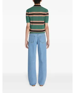 DRIES VAN NOTEN ストライプポロシャツ - サムネイル4