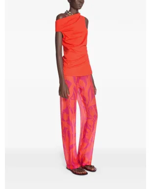 DRIES VAN NOTEN プリントパンツ - サムネイル3