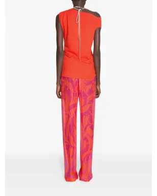 DRIES VAN NOTEN プリントパンツ - サムネイル4
