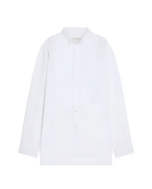 DRIES VAN NOTEN タキシードコットンシャツ - ホワイト - サムネイル1