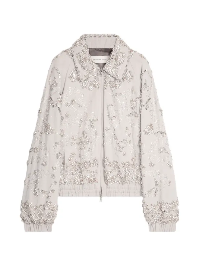 Dries Van Noten DRIES VAN NOTEN 刺繍入りコットンジャケットの商品画像