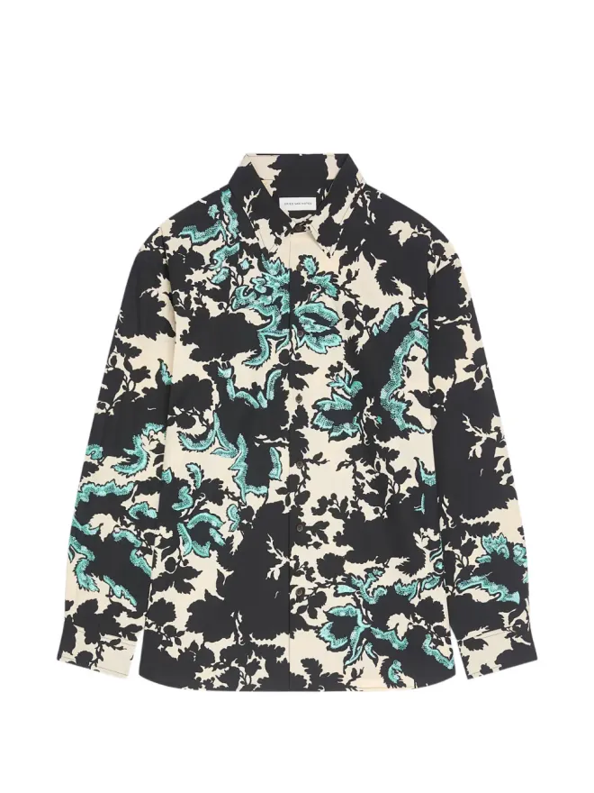 Dries Van Noten DRIES VAN NOTEN ルーズ刺繍シャツの商品画像