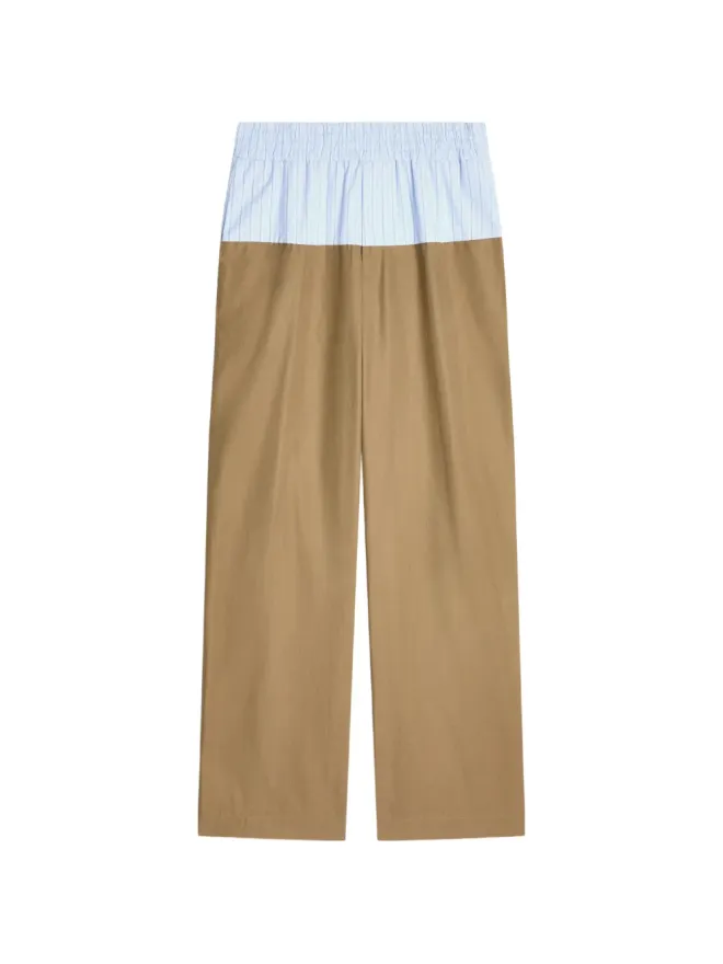 Dries Van Noten DRIES VAN NOTEN コントラストウエストパンツの商品画像