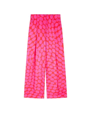 DRIES VAN NOTEN プリーツプリントパンツ - サムネイル1