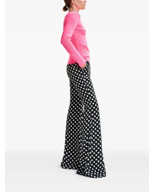 Essentiel Antwerp ポルカドット柄フレアパンツ - サムネイル3