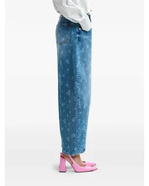 Essentiel Antwerp 花柄プリントジーンズ - サムネイル4