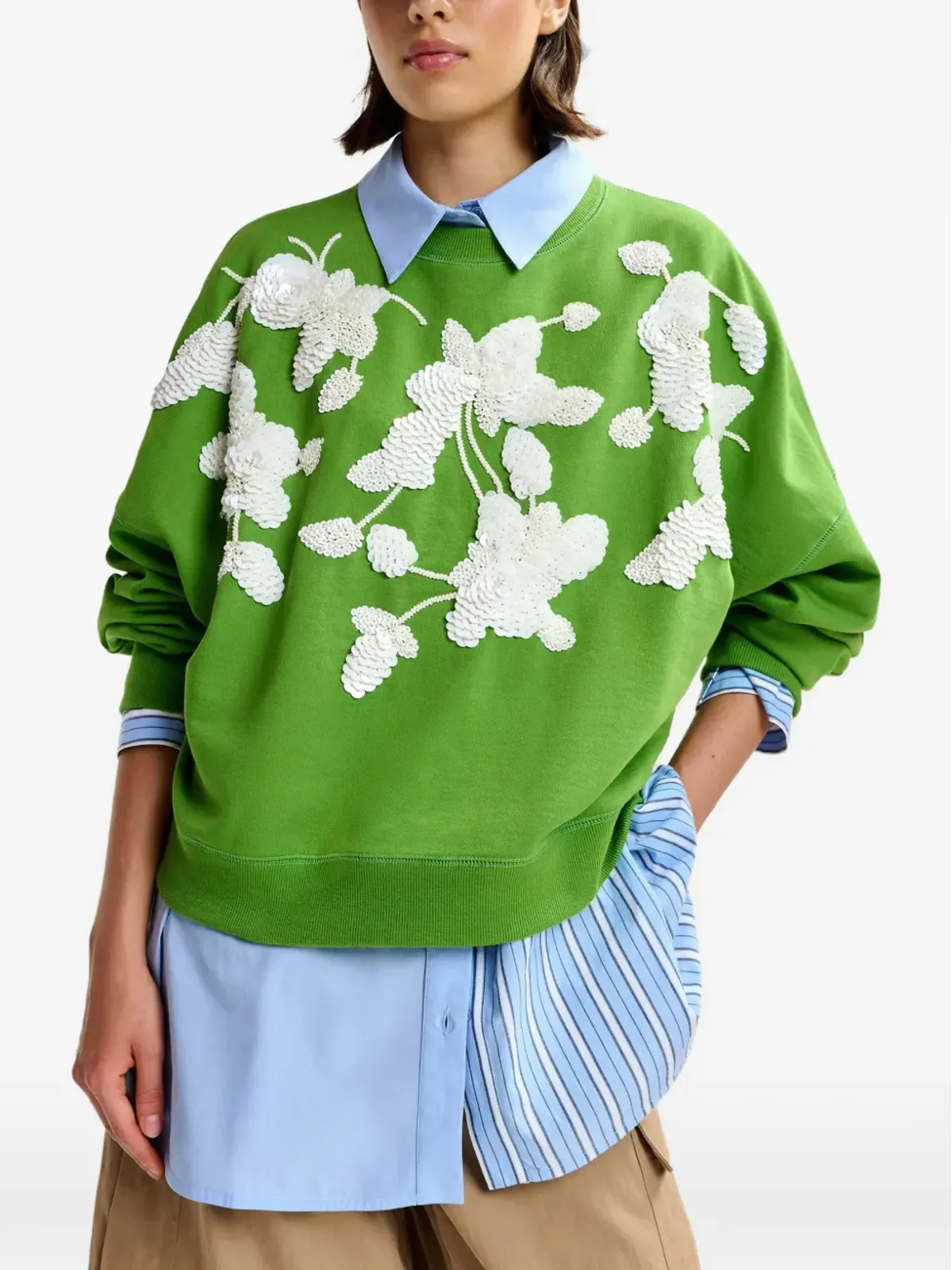 Essentiel Antwerp ジャサ スウェットシャツ - 画像3