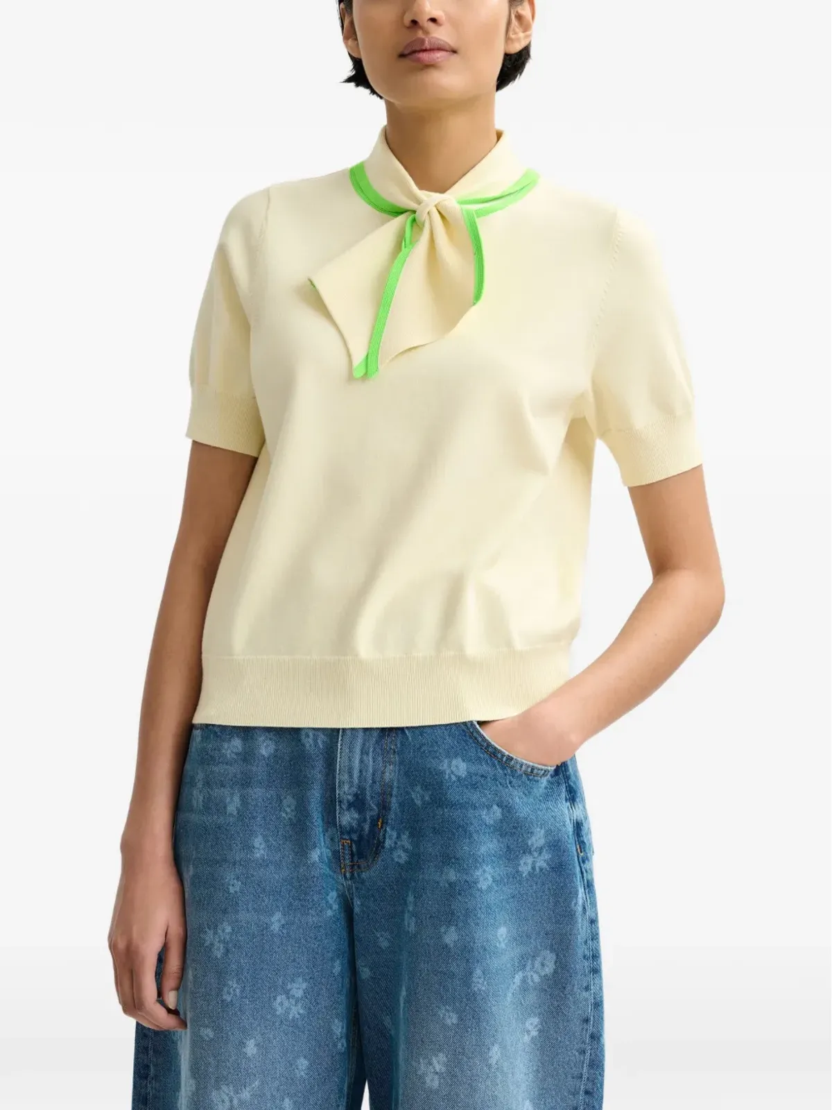 Essentiel Antwerp ジョンダ半袖トップ - 画像3
