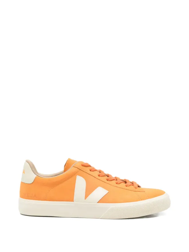 Veja VEJA Campo Suede lace-up sneakers - Orangeの商品画像