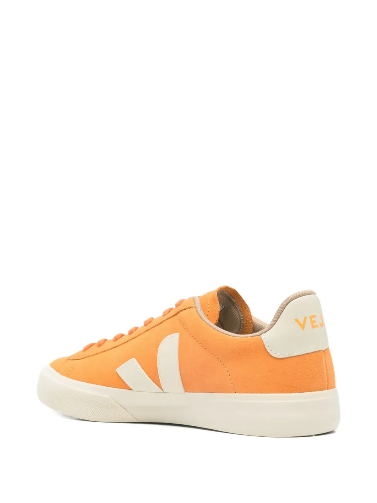 VEJA Campo Suede lace-up sneakers - Orange - 画像3