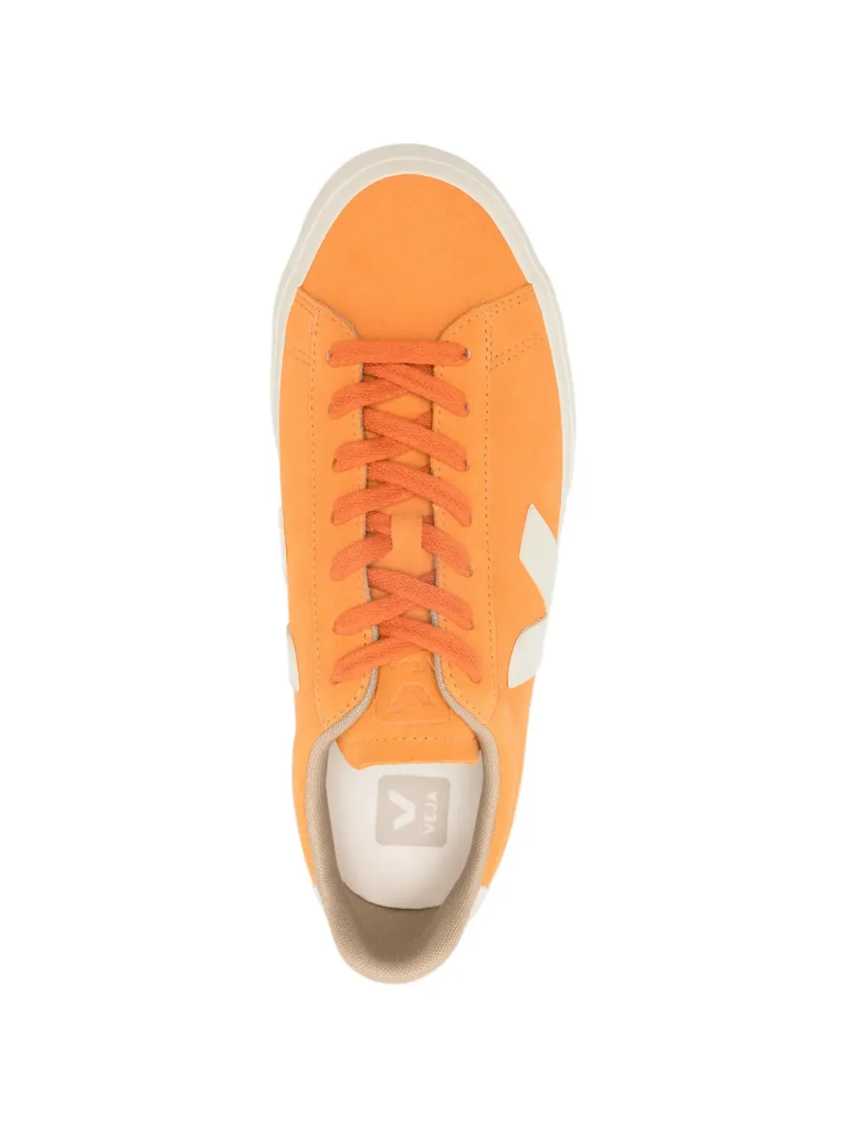 VEJA Campo Suede lace-up sneakers - Orange - 画像4