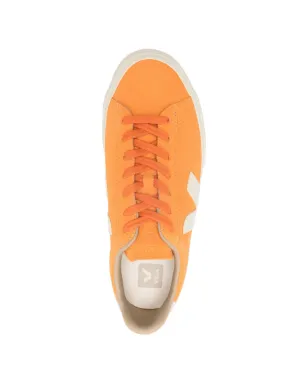 VEJA Campo Suede lace-up sneakers - Orange - サムネイル4