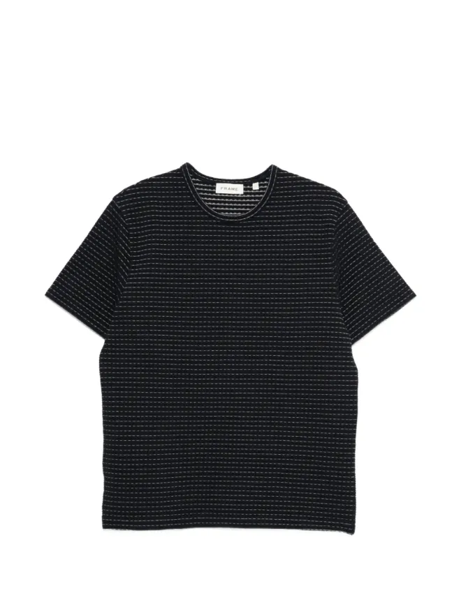 FRAME FRAME ブルーのストライプTシャツの商品画像