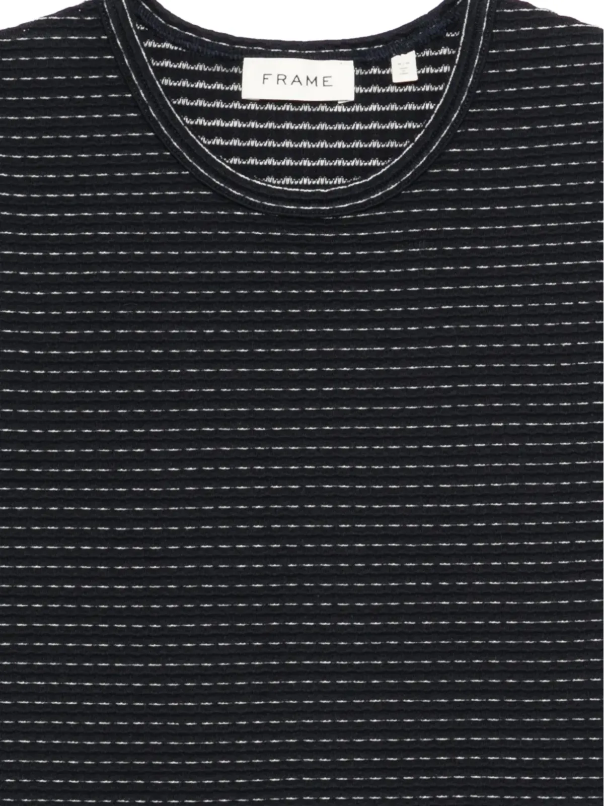 FRAME ブルーのストライプTシャツ - 画像3