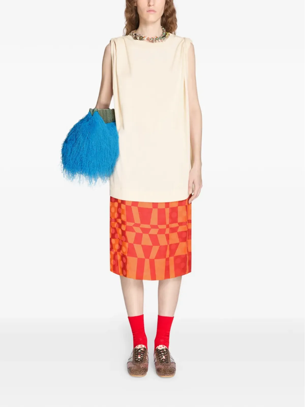 DRIES VAN NOTEN テクスチャードコットンソックス - 画像2