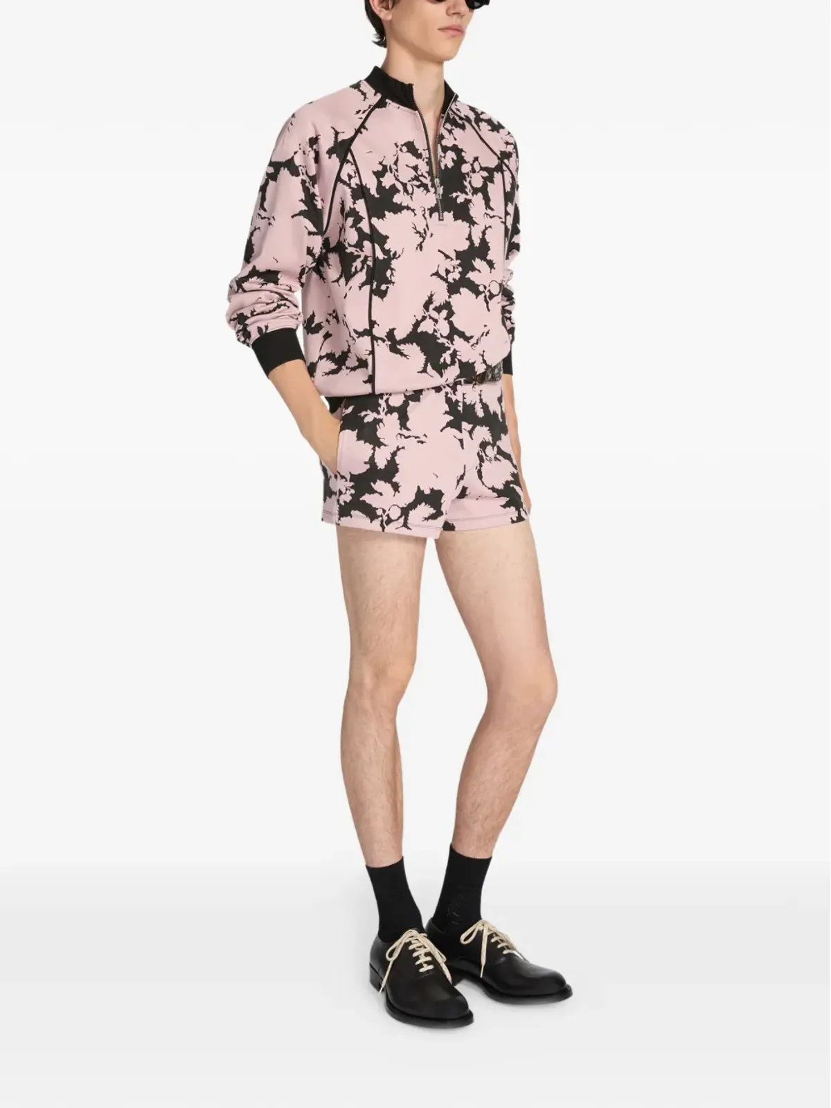 DRIES VAN NOTEN ジャカードジップスウェットシャツ - 画像3