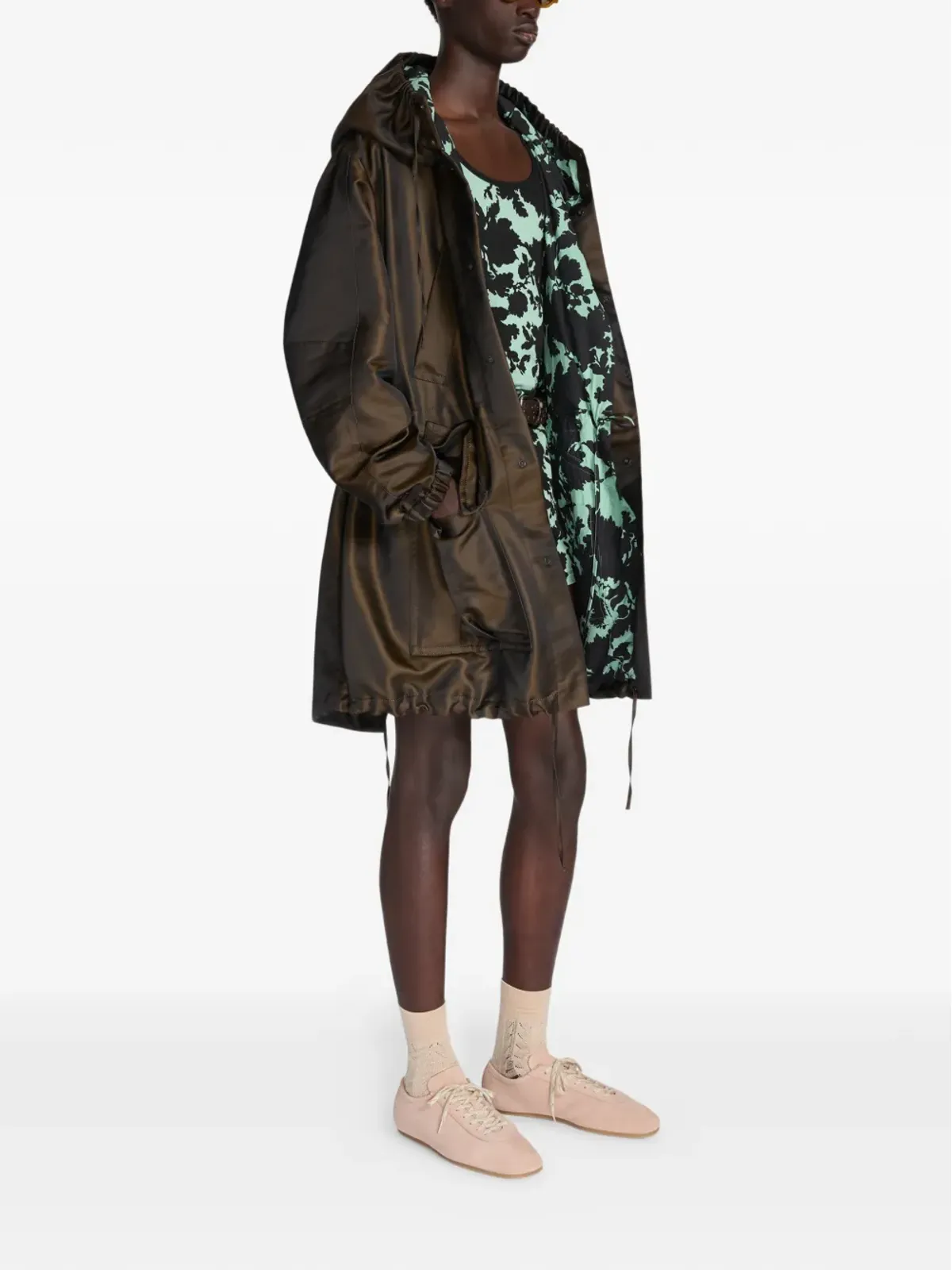 DRIES VAN NOTEN 変色するフ hoodedパーカ - 画像3