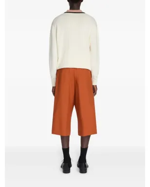 DRIES VAN NOTEN アーガイル柄 襟付きセーター - サムネイル4