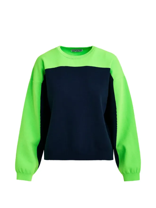 Essentiel Antwerp Essentiel Antwerp Joto ツートーンリブセーターの商品画像