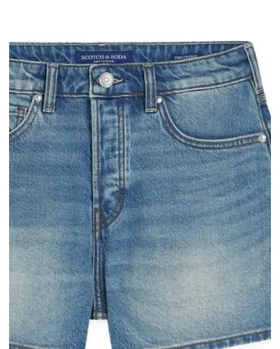 Scotch & Soda Aラインポケットデニムショートパンツ - サムネイル2