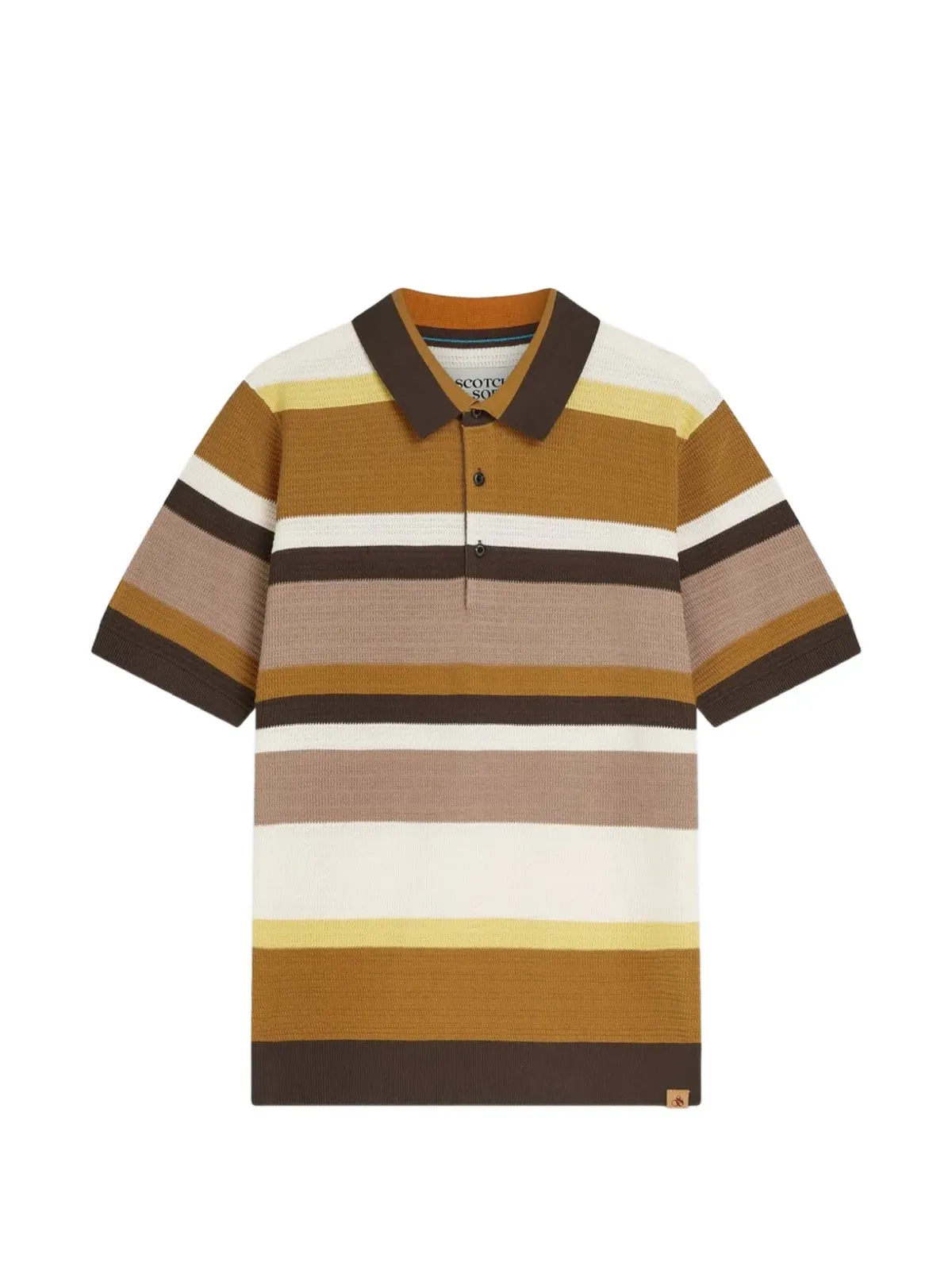Scotch & Soda ストライプポロシャツ - 画像1