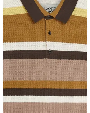 Scotch & Soda ストライプポロシャツ - サムネイル2