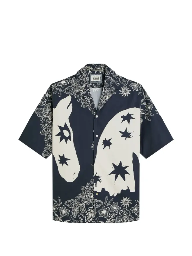 Scotch & Soda Scotch & Soda ホースプリントシャツの商品画像