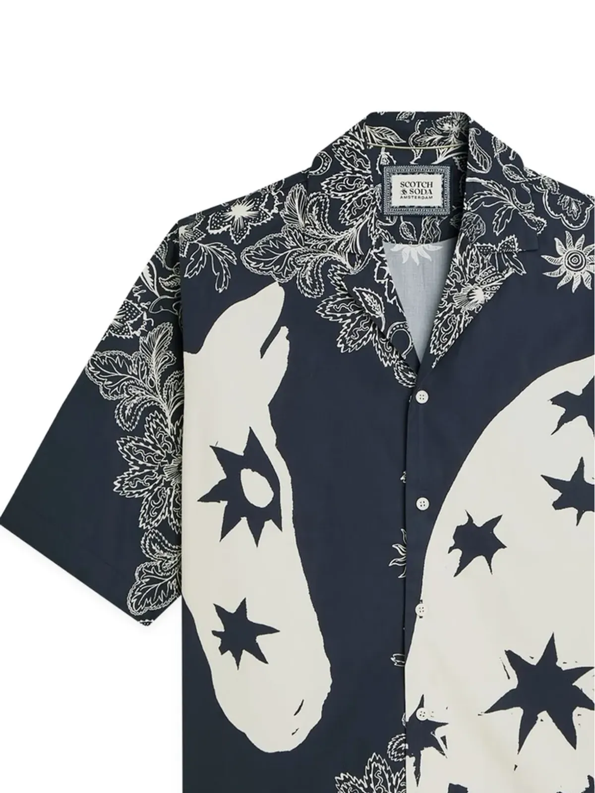 Scotch & Soda ホースプリントシャツ - 画像2