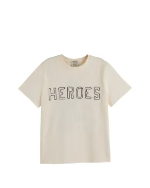 Scotch & Soda 40周年プリント入りコットンTシャツ - サムネイル1
