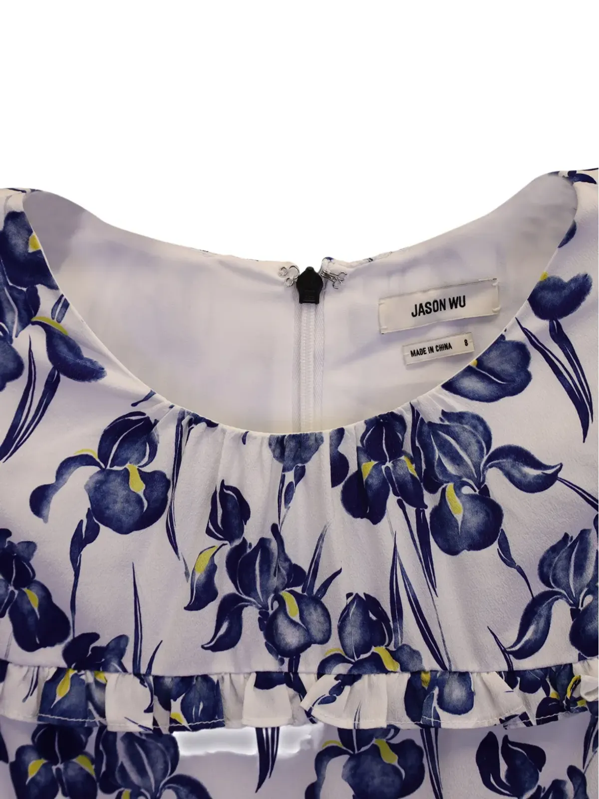 Jason Wu ビンテージ アイリス柄フリルドレス - 画像3