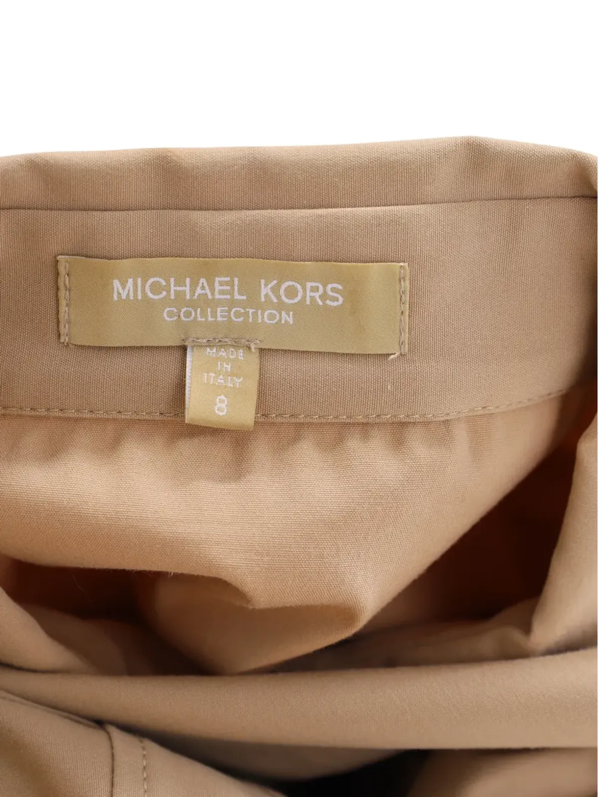 Michael Kors Vintage プリーツシャツドレス - 画像3