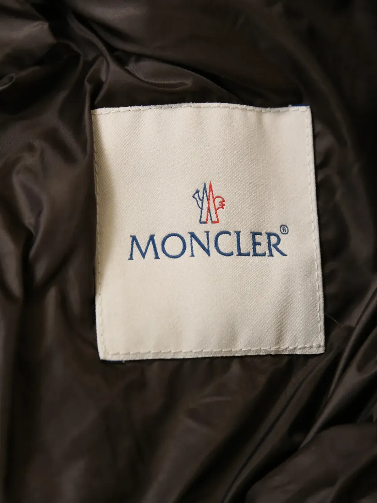 Moncler Vintage barbel packable down coat - Brown - 画像5