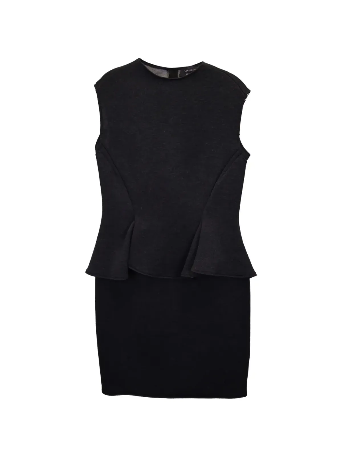 Lanvin Pre-Owned peplum waist dress - Grey - 画像1